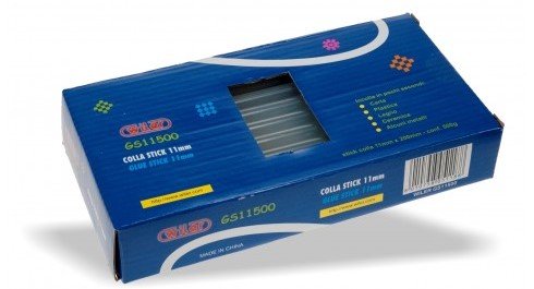 Colla termofusibile in stick Wiler - GS11500 diametro 11 mm e lunghezza 200 mm