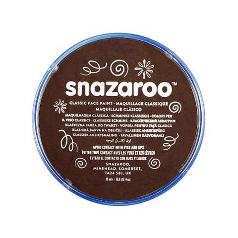 Colori Snazaroo Classico 18 ml Marrone Scuro