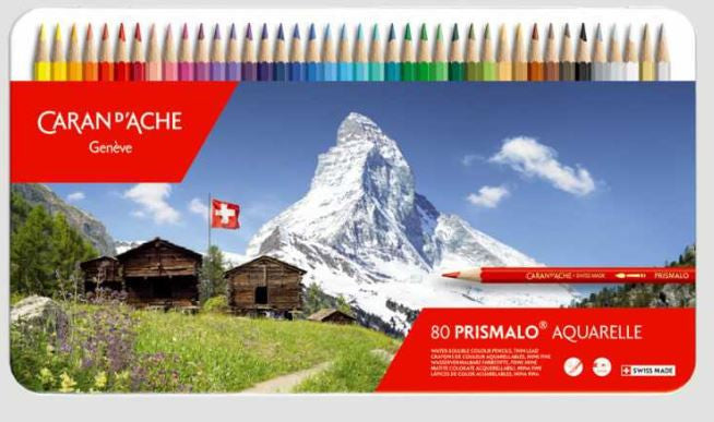 Confezione Matite Colorate Acquerellabili - Prismalo Caran d'Ache