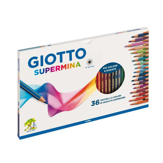 Confezione Matite Colorate Giotto Supermina 36pz