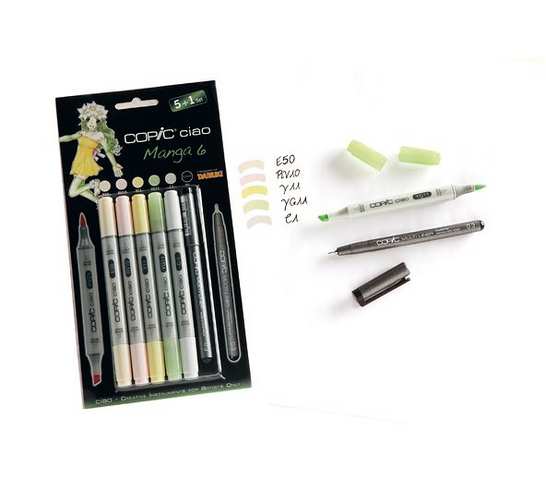 COPIC Ciao Set 5+1 “Manga 4” 22075561