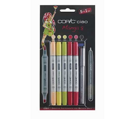 COPIC Ciao Set 5+1 “Manga 8” 22075568