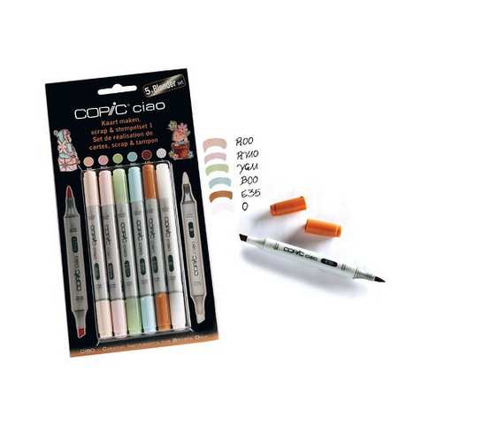 COPIC Ciao Set 5+1 “Scrap 1” 22075559