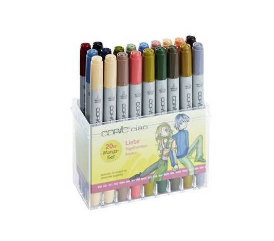 COPIC Ciao Theme Set Manga da 20 “Amore” 22075714
