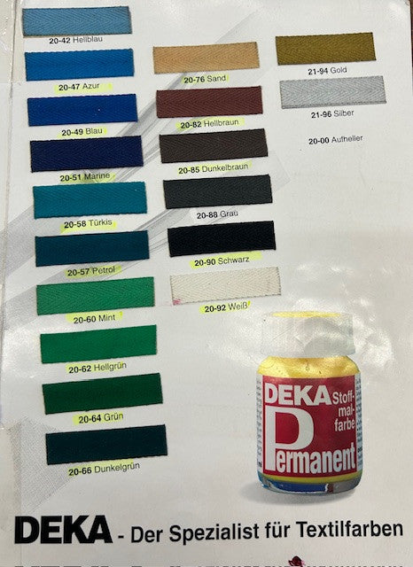 Deka Permanent Stoffe chiare 25ml