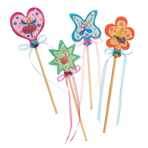 Giochi Djeco Fai da te BACCHETTE MAGICHE Fatine DJ07950