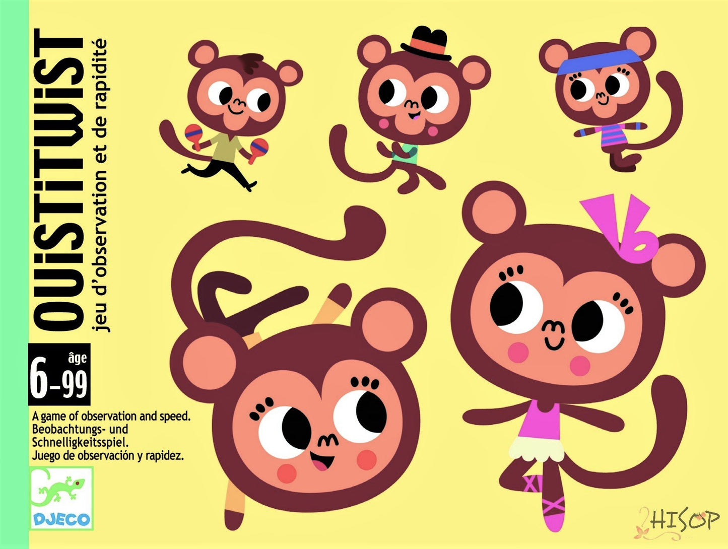 Gioco Djeco Carte Ouistitwist DJ05186