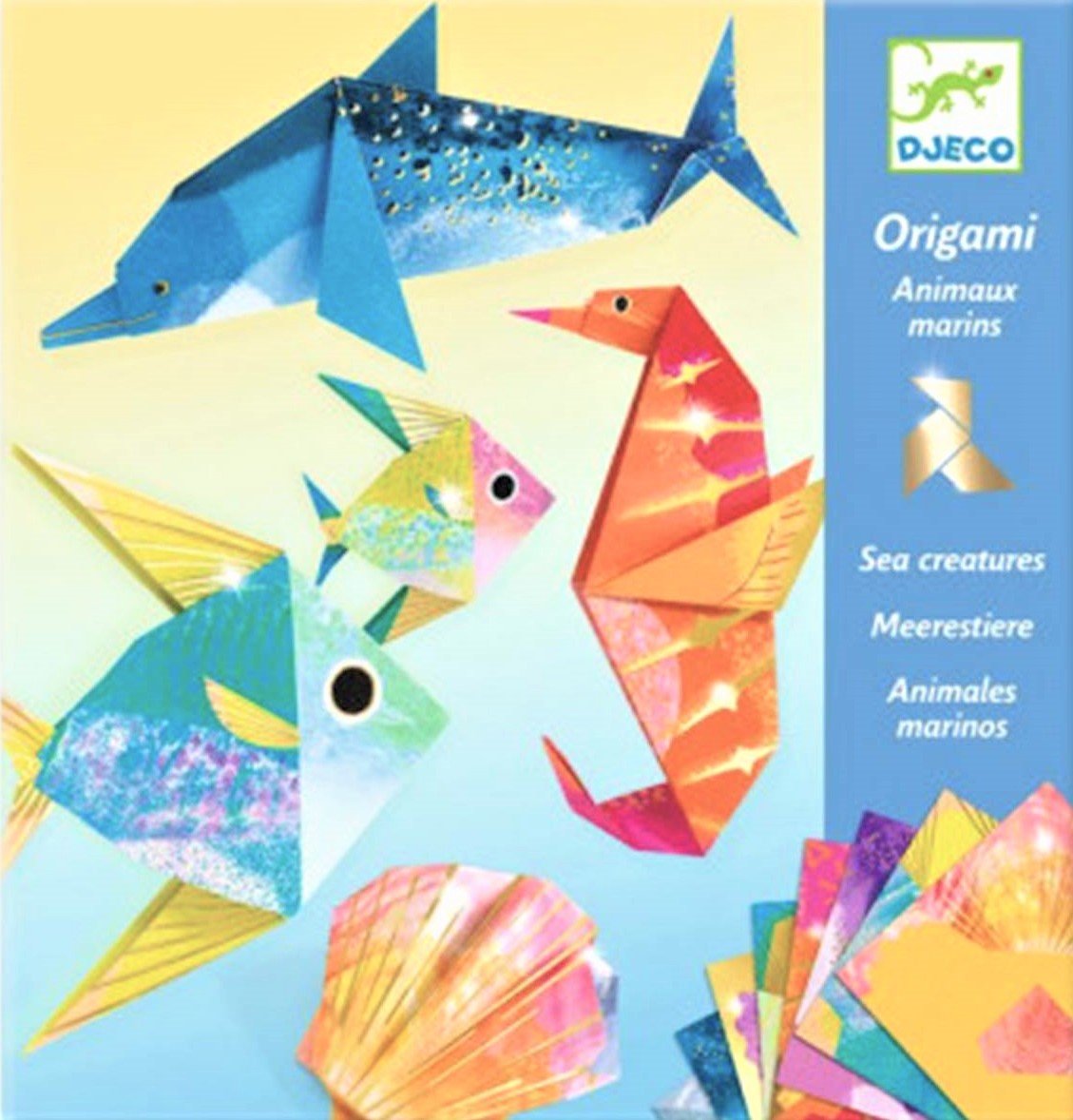 Gioco Djeco ORIGAMI DJ08755 Animaux Marins