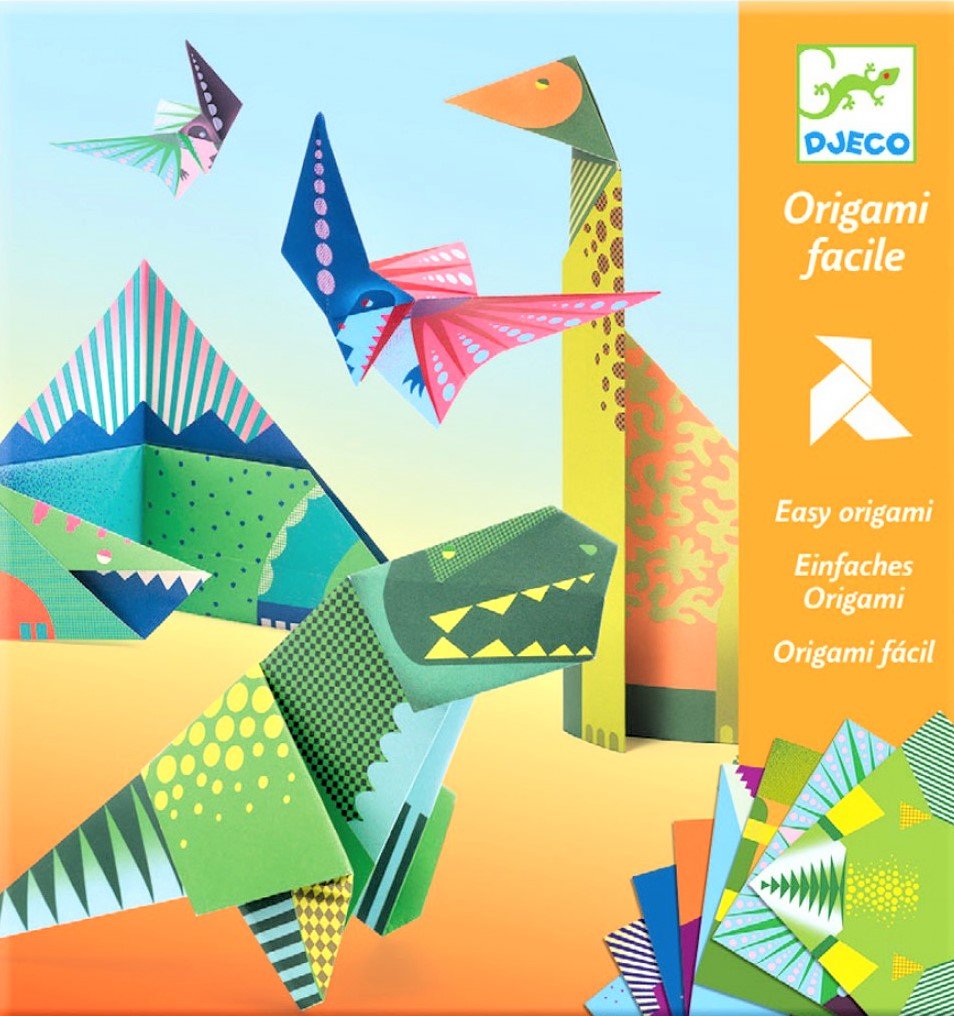 Gioco Djeco ORIGAMI DJ08758 Dinosaures