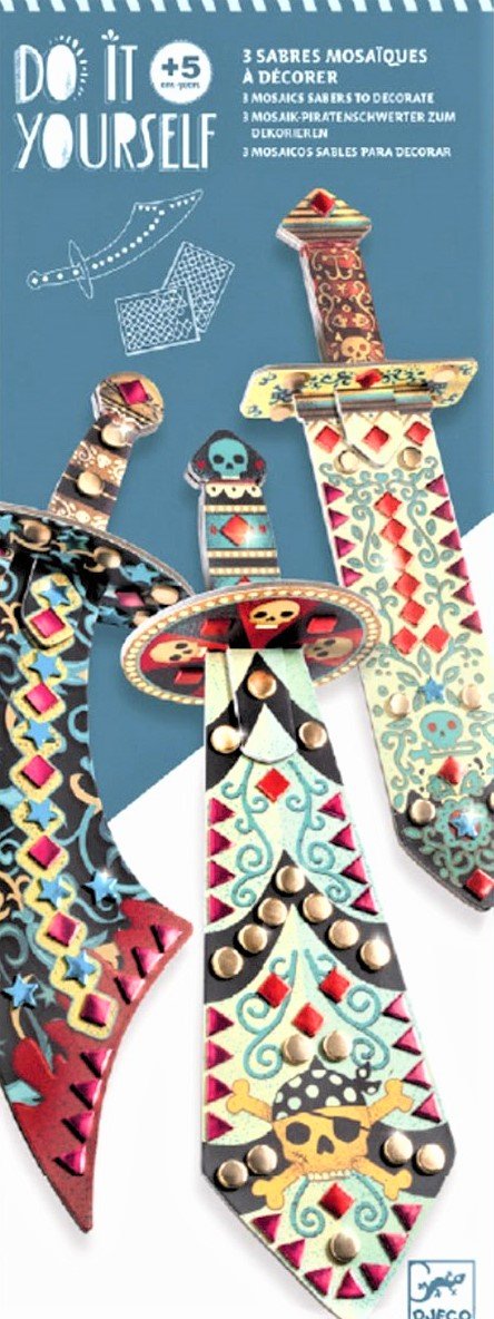 Gioco Djeco SABRES DIY DJ07902 Comme un pirate