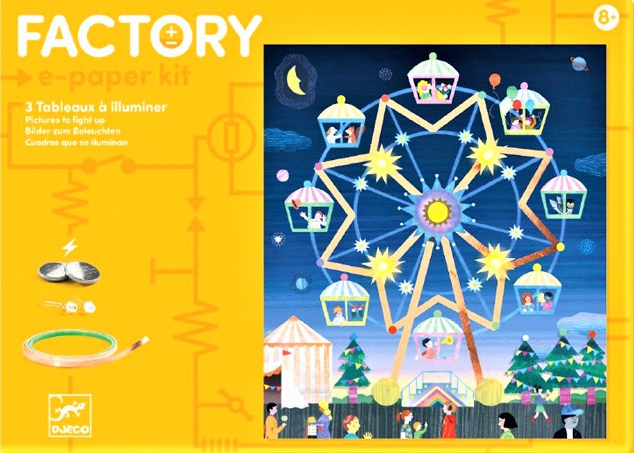 Gioco Djeco TABLEAUX LUMINEUX DJ09311 Là-haut