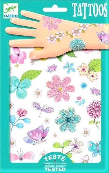 Gioco Djeco TATOUAGES DJ09585 Belle des champs