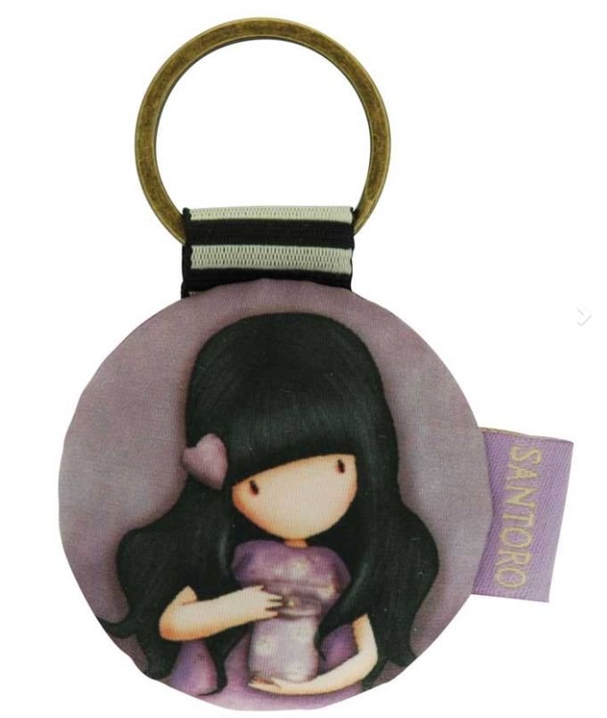 Gorjuss Round Key Ring - We Can All Shine 332GJ09