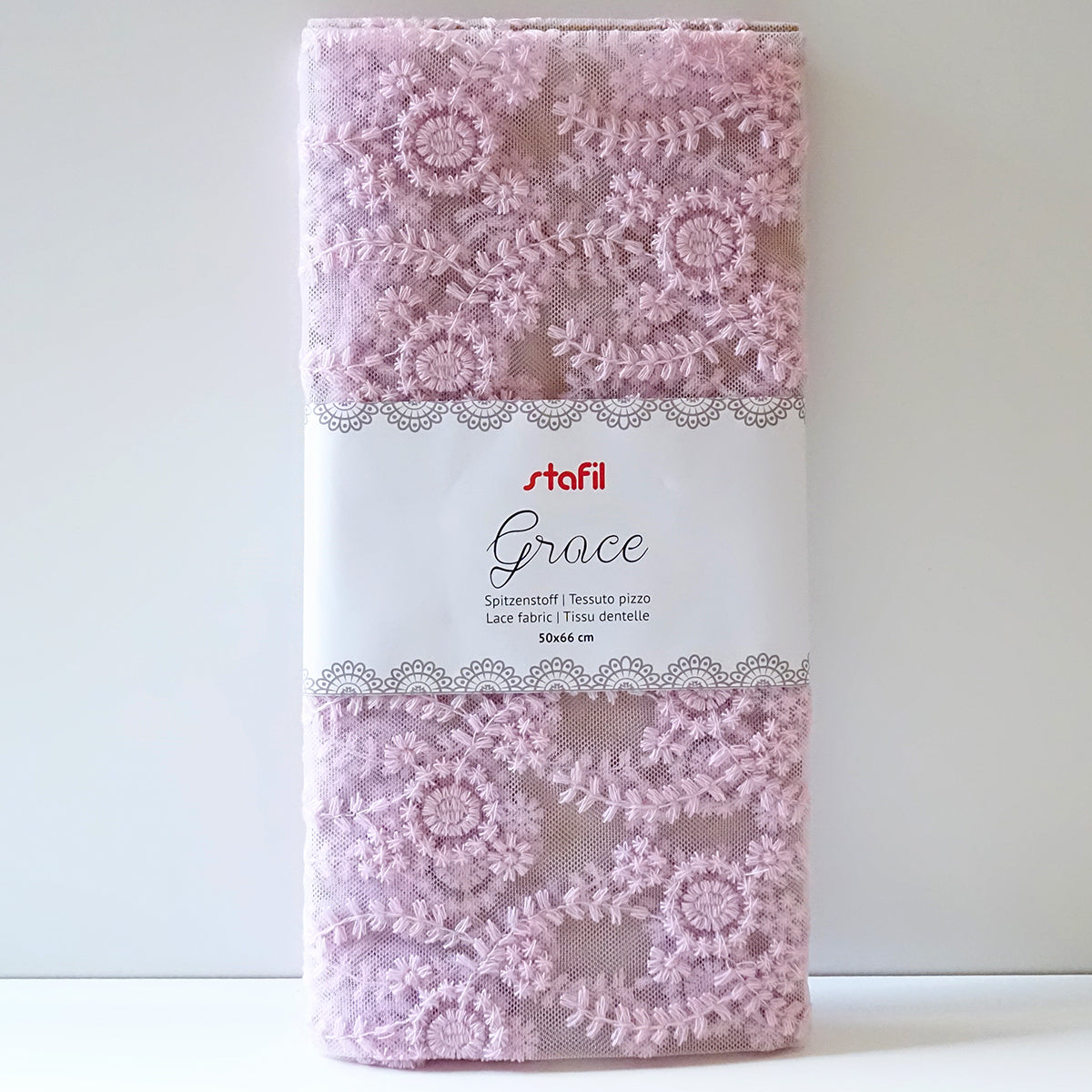 Tessuto pizzo Grace 50x70