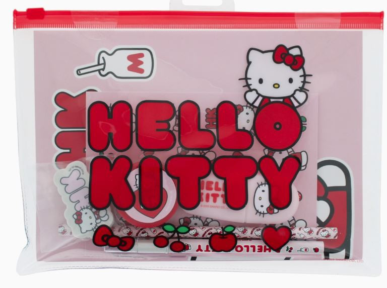 Hello Kitty Set Cancelleria Super Carino in Rosa