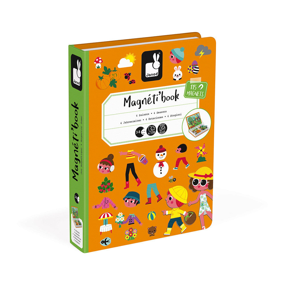 Janod Magneti'Book 4 stagioni 3 - 8 anni 02721