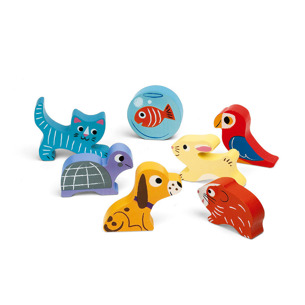 Janod Puzzle ANIMO (Legno) 18 - 36 mesi 07024
