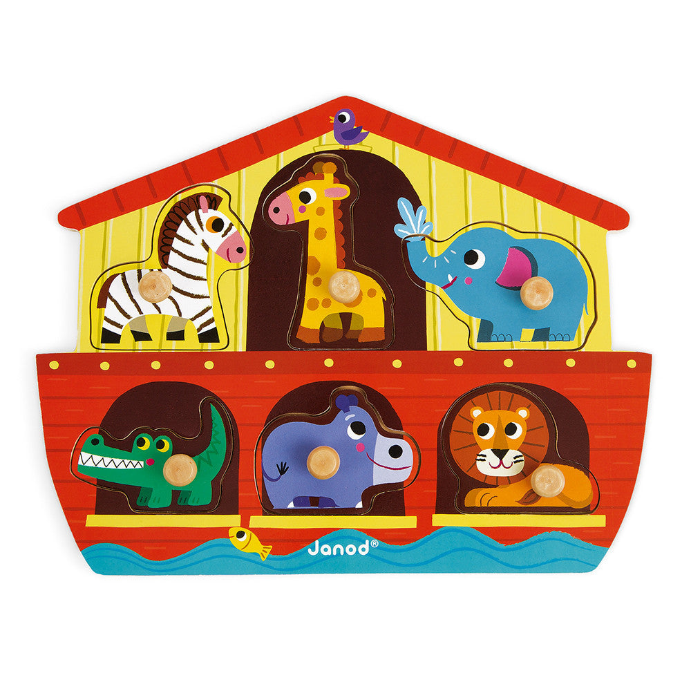 Janod Puzzle ARCA DI NOE' (Legno) 18 - 36 mesi 07062