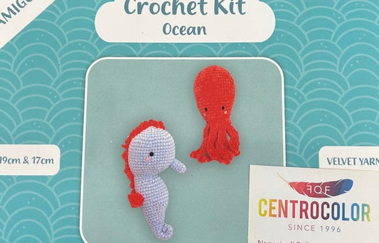 Kit amigrumi + uncinetto Ocean