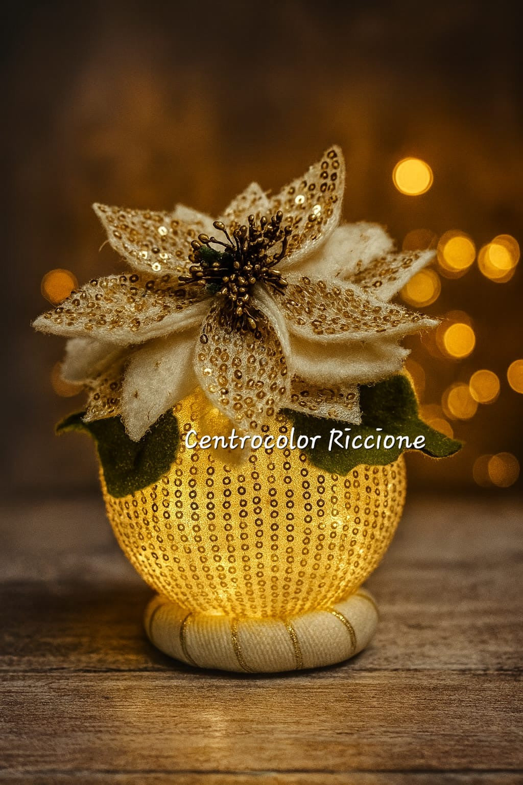 kit Pallina di natale Brillo stella con luci
