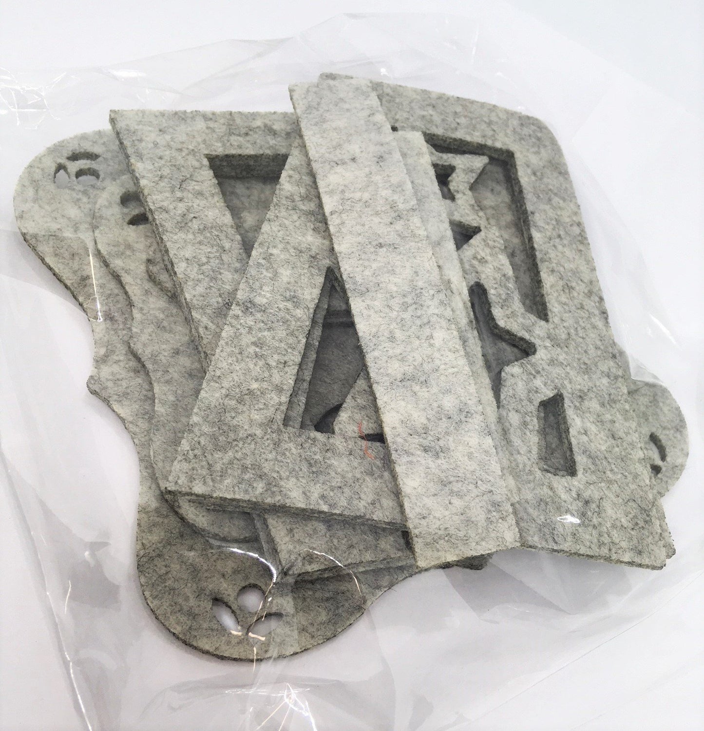 Kit per lanterna feltro 8 x 10 cm Ghiaccio