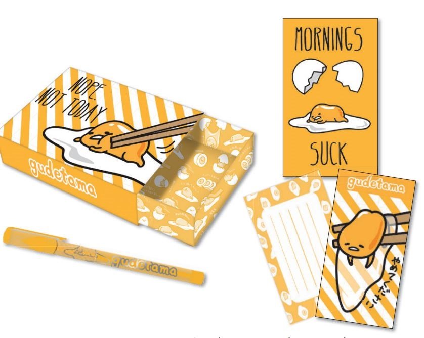 Mini set da appunti Gudetama GUDE2213