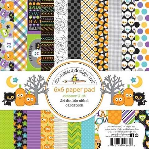 October 31st 15x15cm (6"x6")