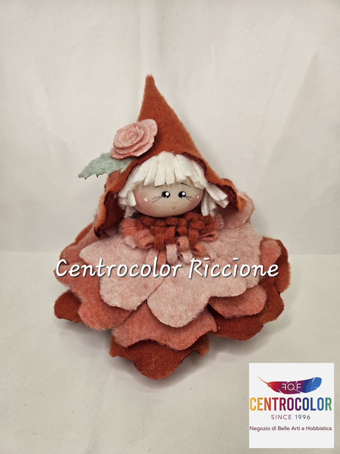 Pan feltro set da 18 colori + 3 faccine licra stampate