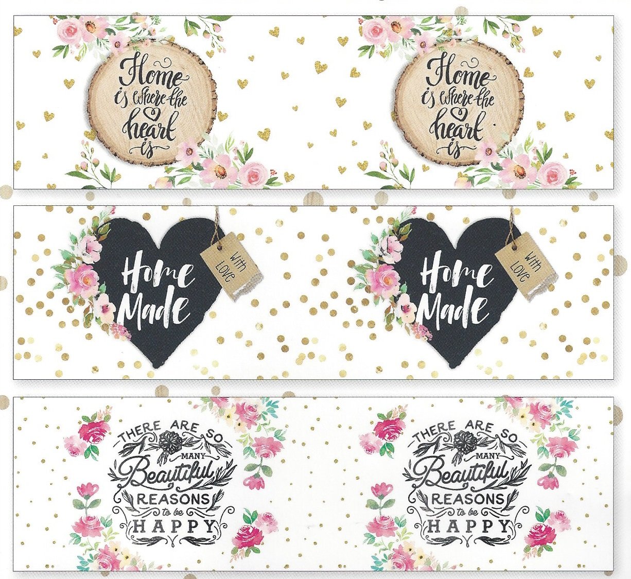 Pellicola termoretraibile 3x - Casa dolce casa 411