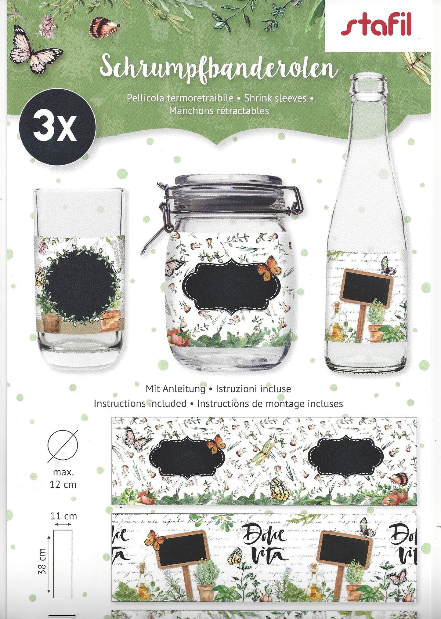 Pellicola termoretraibile 3x - Giardino 421