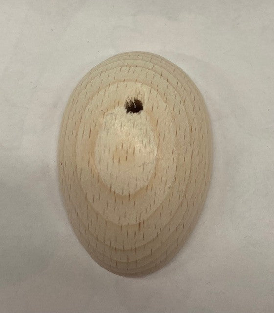 Piedino legno 35x50 ovale per gnomi