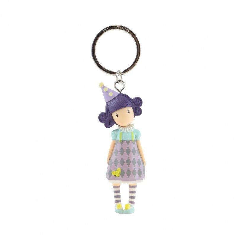 Portachiavi Keyring Gorjuss Pierrot