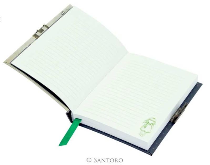 Quaderno Segreto Gorjuss Lockable Journal The Scarf - 577GJ08