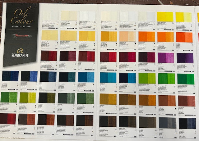 Rembrandt colore a olio extrafine