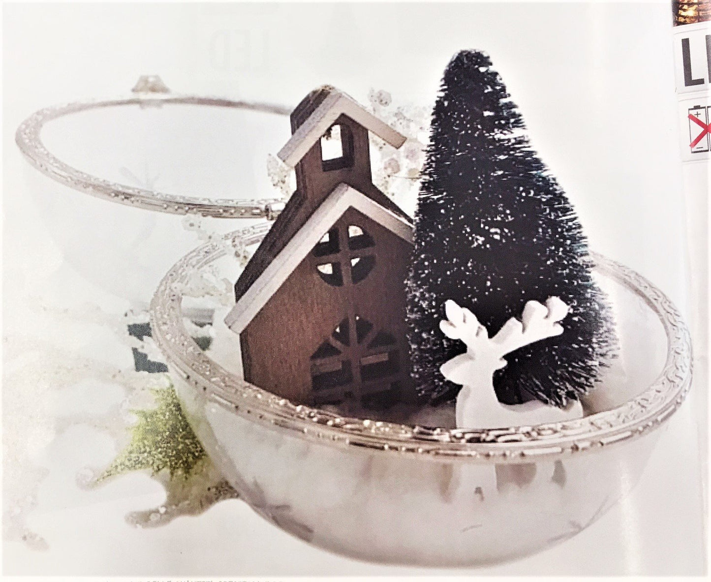 Palla di Natale in Vetro apribile 93DEC110