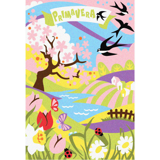 Sabbiarelli Maxi Disegno Serie 4 stagioni - PRIMAVERA 100AL0103