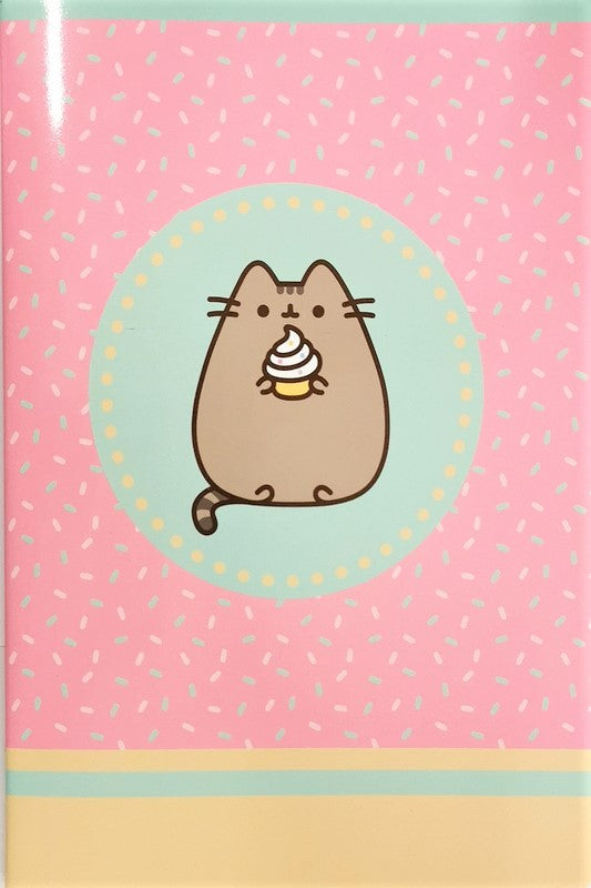 Set 2 quaderni QUADRETTI con bordi Pusheen