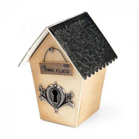 Sizzix ScoreBoards XL Die - Birdhouse, 3-D 658451