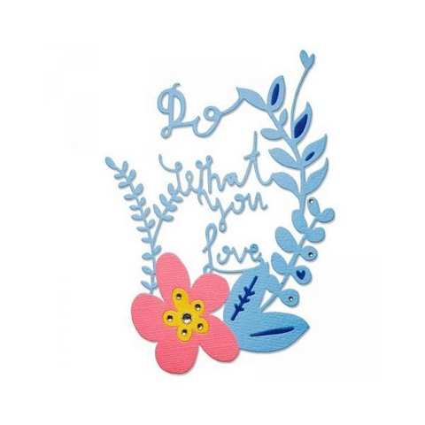 Sizzix Thinlits Die - Do What You Love 660481