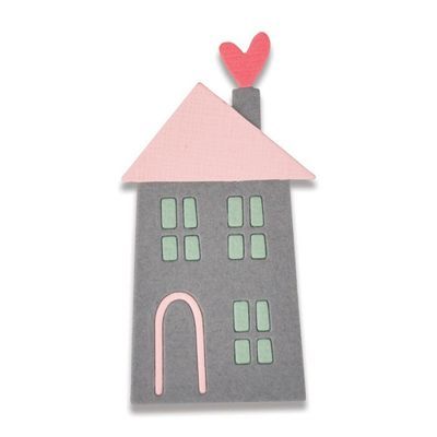 Sizzix Thinlits Die - Home Sweet Home -2 Mini- 661789