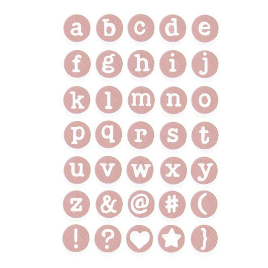Sizzix Thinlits  35pezzi Alfabeto minuscolo  662520