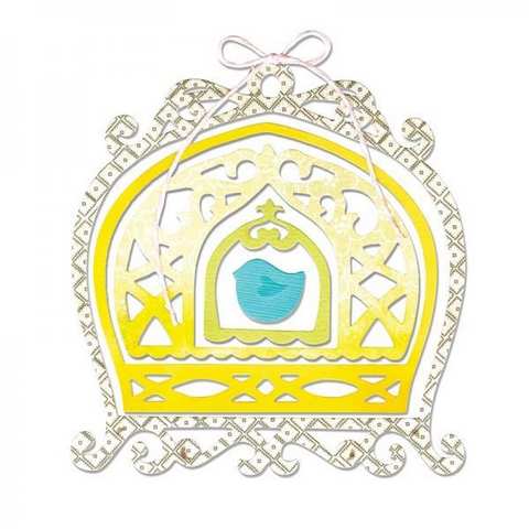 Sizzix Thinlits Die Set 5PK - Bird & Birdcages 659124