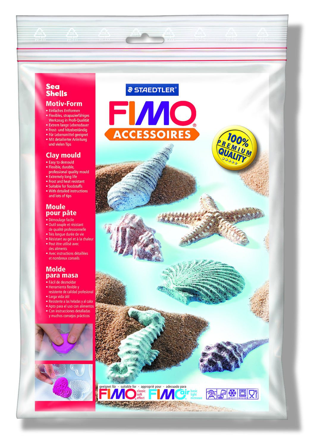 Stampo da colaggio FIMO Mare 8742 08