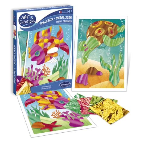 Tableaux à Mètalliser "Fondale marino"- 3100 -4- 99 anni