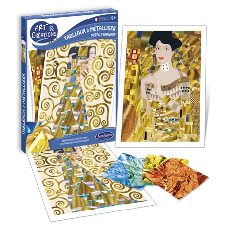 Tableaux à Mètalliser "Gustav Klimt"- 3120 -4- 99 anni