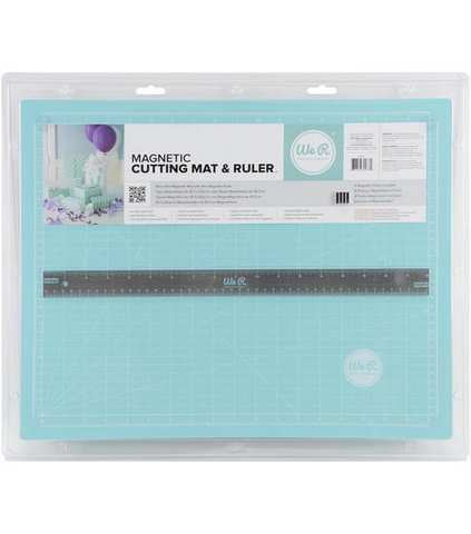 Tappeto per ritagli magnetico - We R - Magnetic Cutting Mat & Ruler – 70938-1