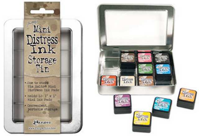 TDA42013 Mini Distress Storage Tin