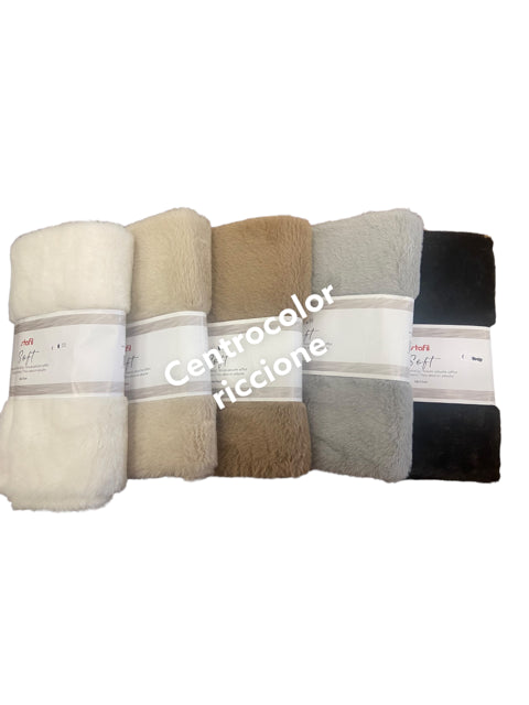 Tessuto peluche soffice 48x70