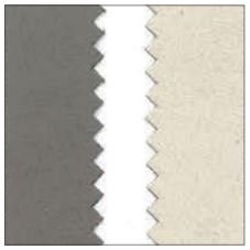 Tessuto Similpelle Camosciato 50x70cm - Talpa/Crema  240068-02