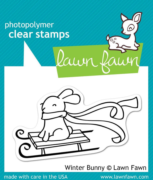 Timbro Lawn Fawn - Coniglio invernale - LF327